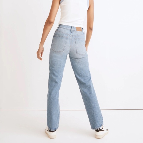 Madewell The Mid-Rise Perfect Vintage Straight Jeans, size 24. - Picture 2 of 10